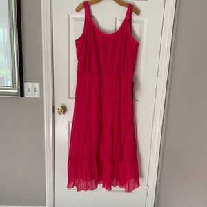 Plus size Avenue pink dress